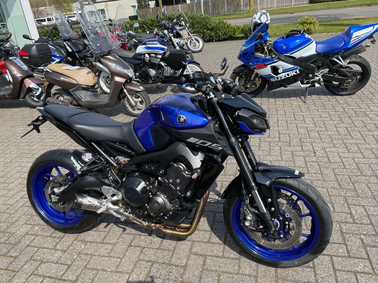 Yamaha MT-09 uit 2018 in topstaat met extra's, Motoren, Motoren | Yamaha, Sportuitlaat, Motorrijbewijs A, Gebruikt, 3 cilinders