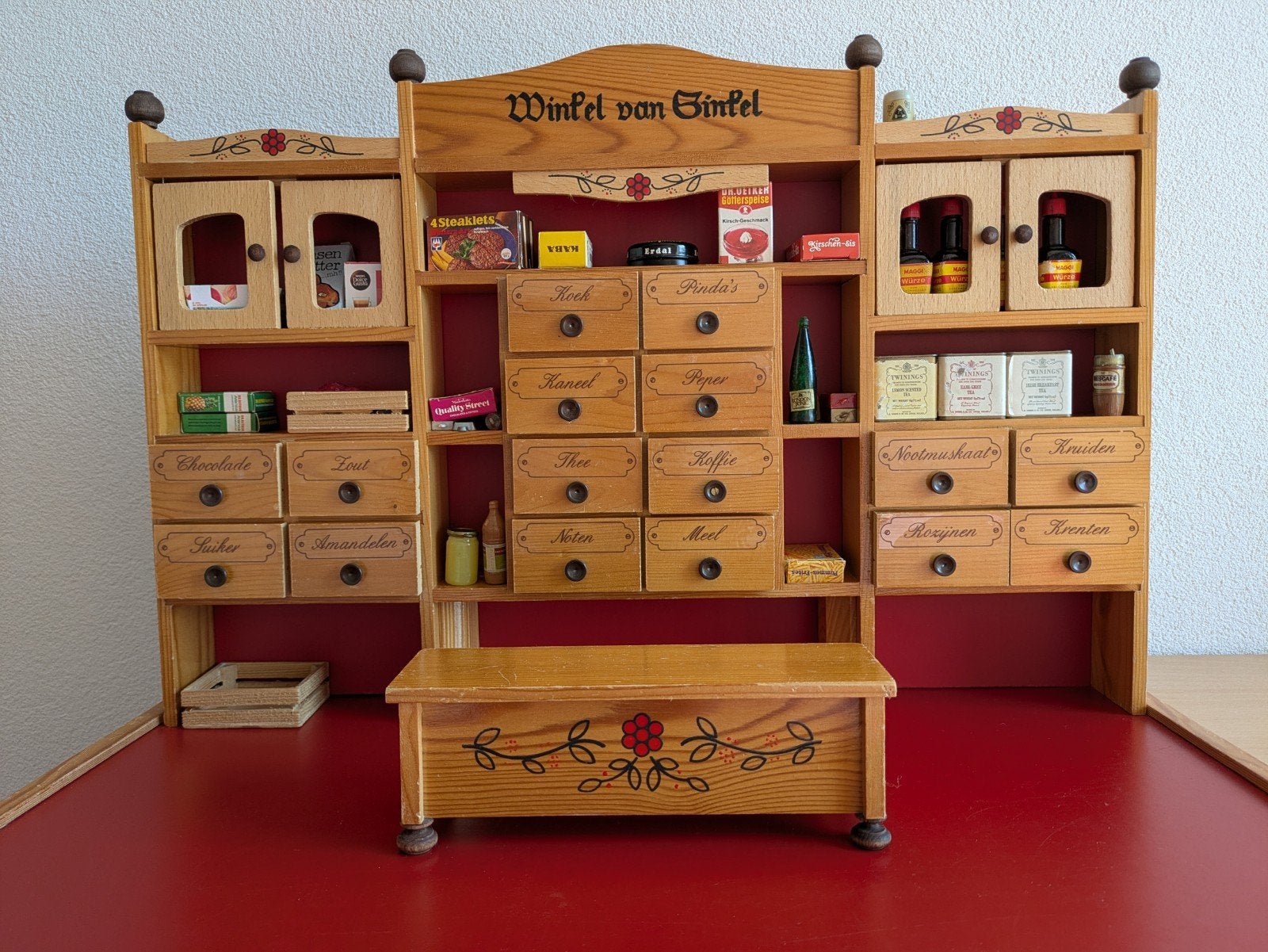 Vintage Houten Winkel van Sinkel Speelgoedwinkel, Ophalen, Gebruikt, Meisje