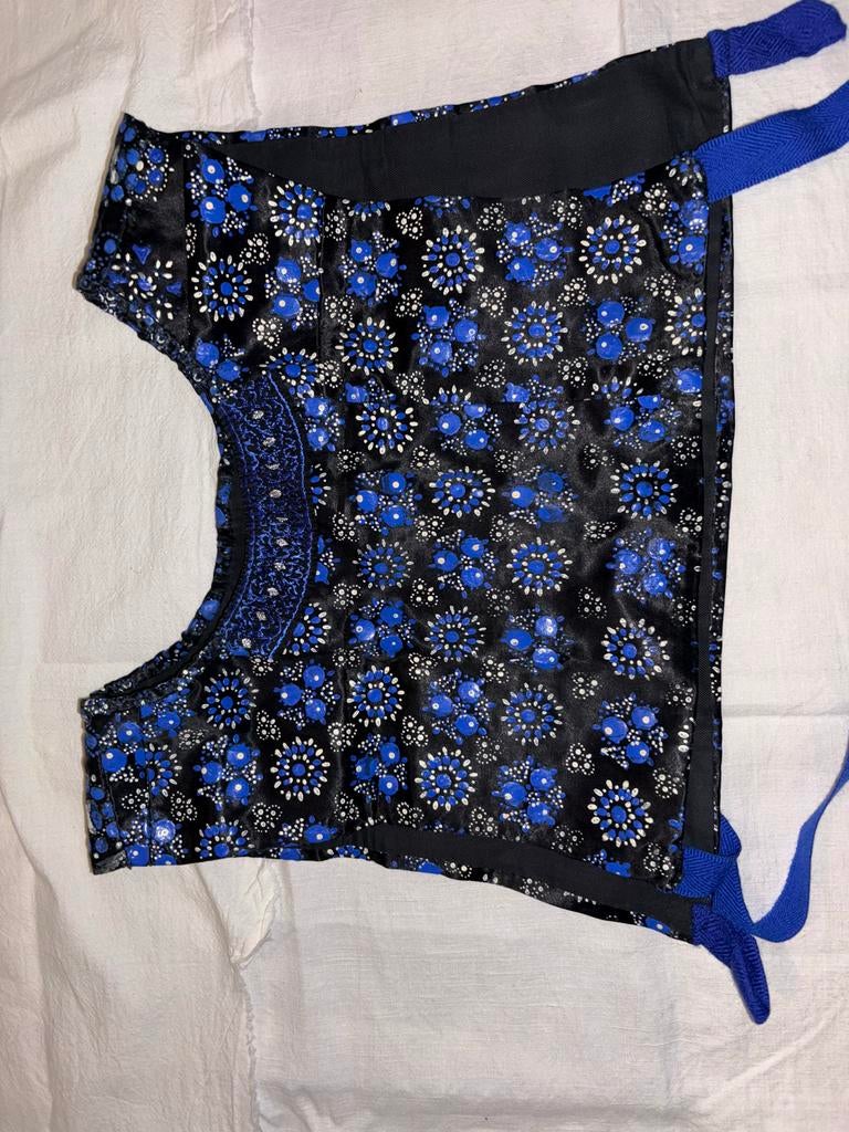 Stipwerk kraplap Staphorst 1, Antiek en Kunst, Antiek | Kleding en Accessoires, Dames, Ophalen of Verzenden