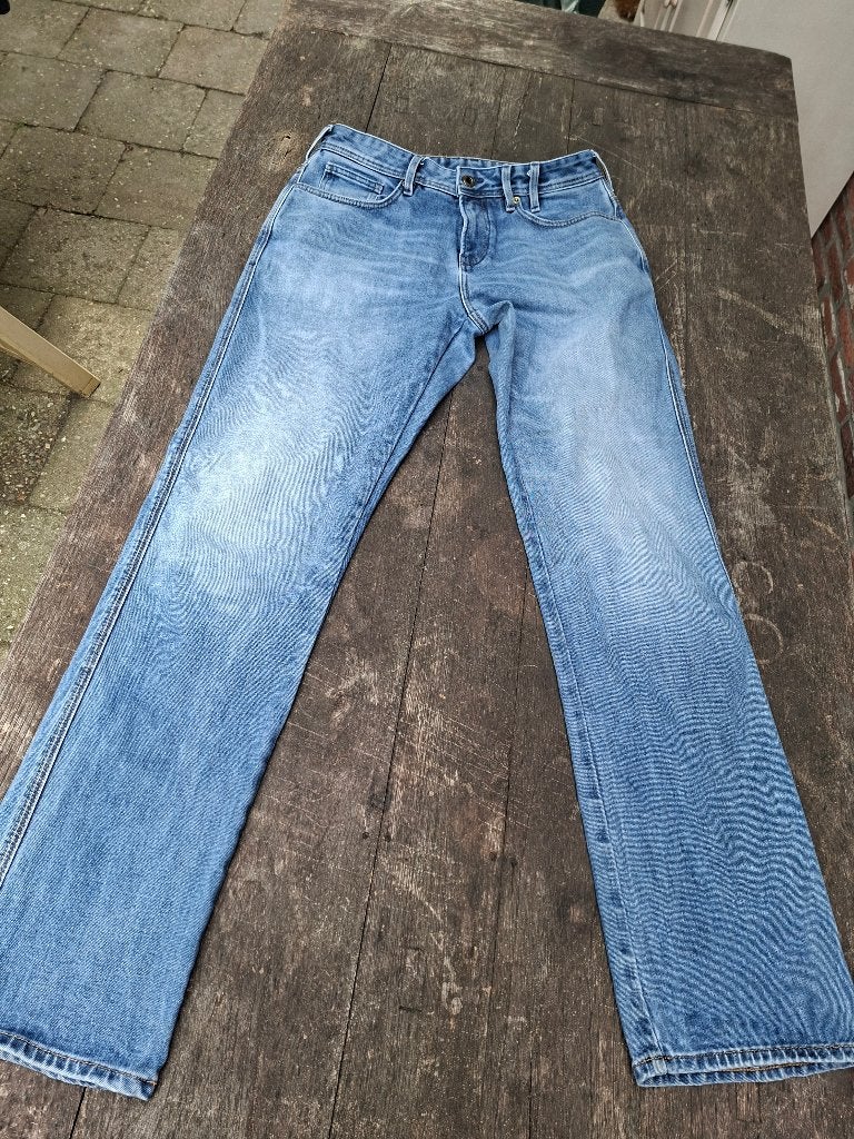 Zgan Revit AAA monolayer philly 3 loose fit motorjeans 33/36, REV'IT!, Heren, Ophalen of Verzenden, Broek | textiel