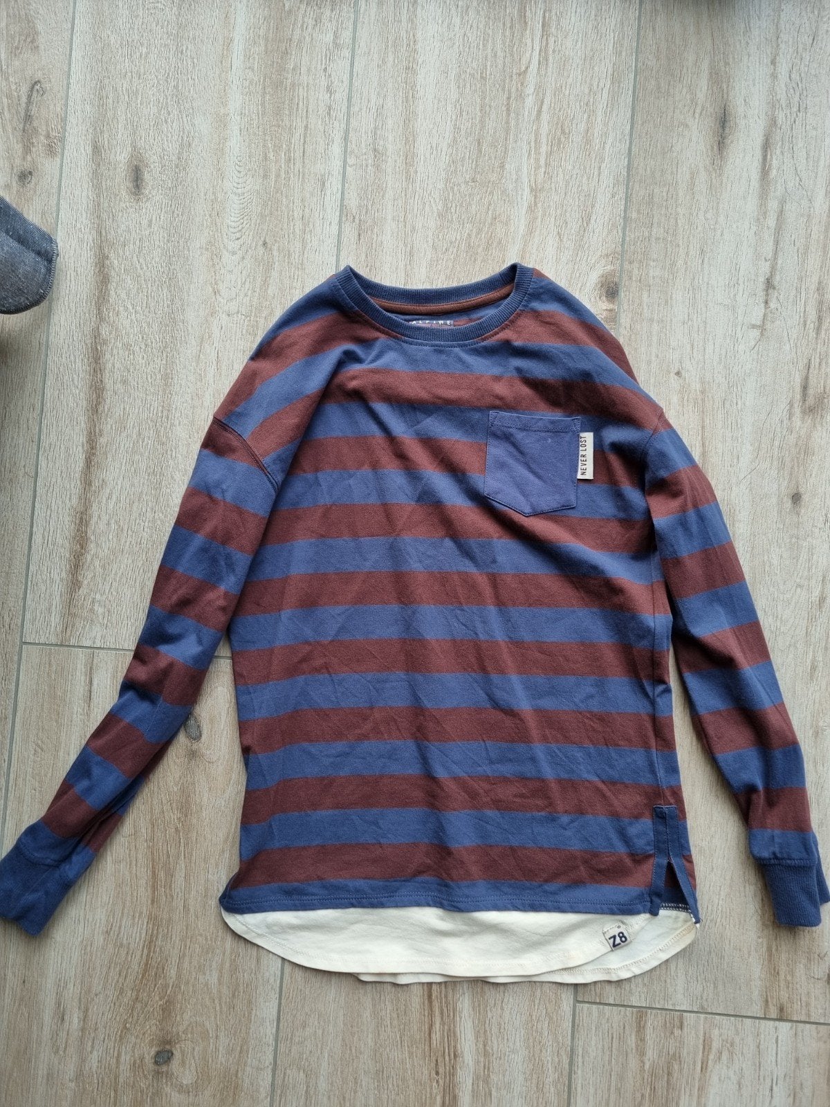 Z8 Marko longsleeve gestreept maat 140/146, Gebruikt, Z8, Ophalen of Verzenden, Shirt of Longsleeve