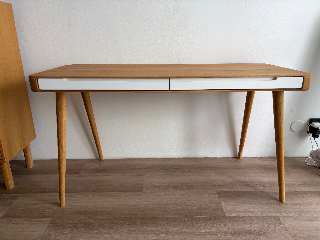 Gazzda Ena Bureau / Desk solid oak / eikenhout, Ophalen, Scandinavisch, Hout, Zo goed als nieuw