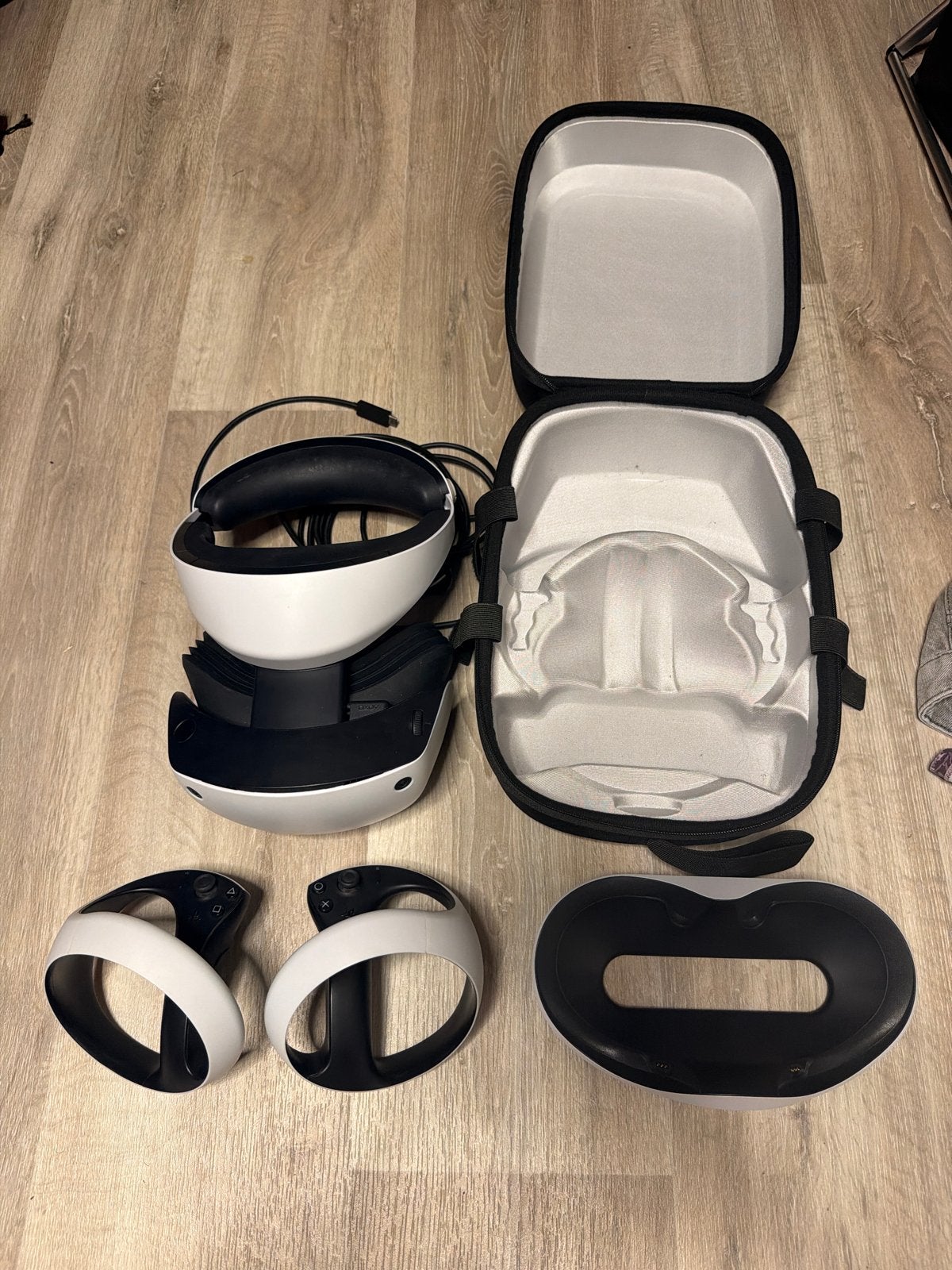 PSVR 2 Complete Set: Headset, Controllers, Oplaadstandaard &, Ophalen, Nieuw, VR-bril, Sony PlayStation