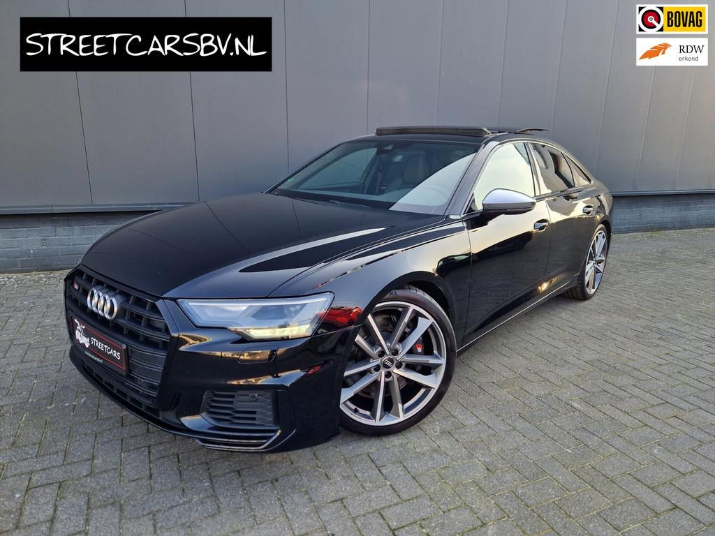 Audi S6 Sedan TDI Quattro 350Pk/Pano/B&O/Full!1e eigenaar!, Auto's, Audi, Bedrijf, Te koop, S6, 4x4, Metallic lak, Diesel, Sedan