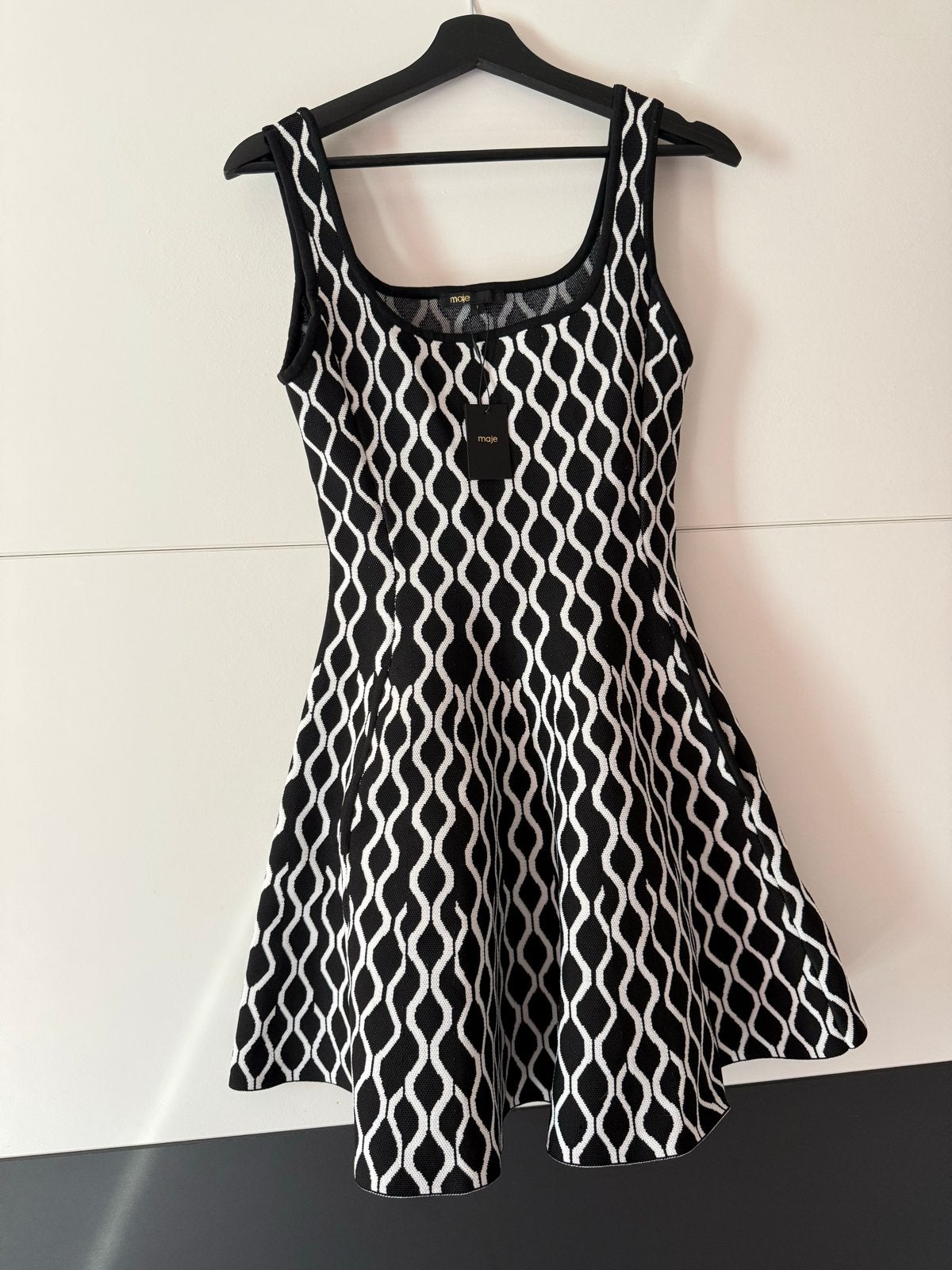 Maje jurk nieuw mt S, Overige kleuren, Nieuw, Ophalen of Verzenden, Maat 36 (S)