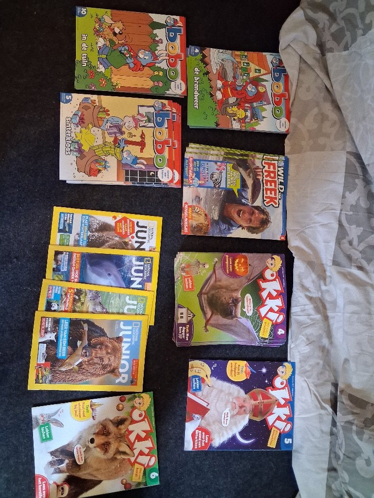 Bobo, Okki, Wild van Freek, National Geographic Junior, Boeken, Ophalen, Zo goed als nieuw, Overige typen