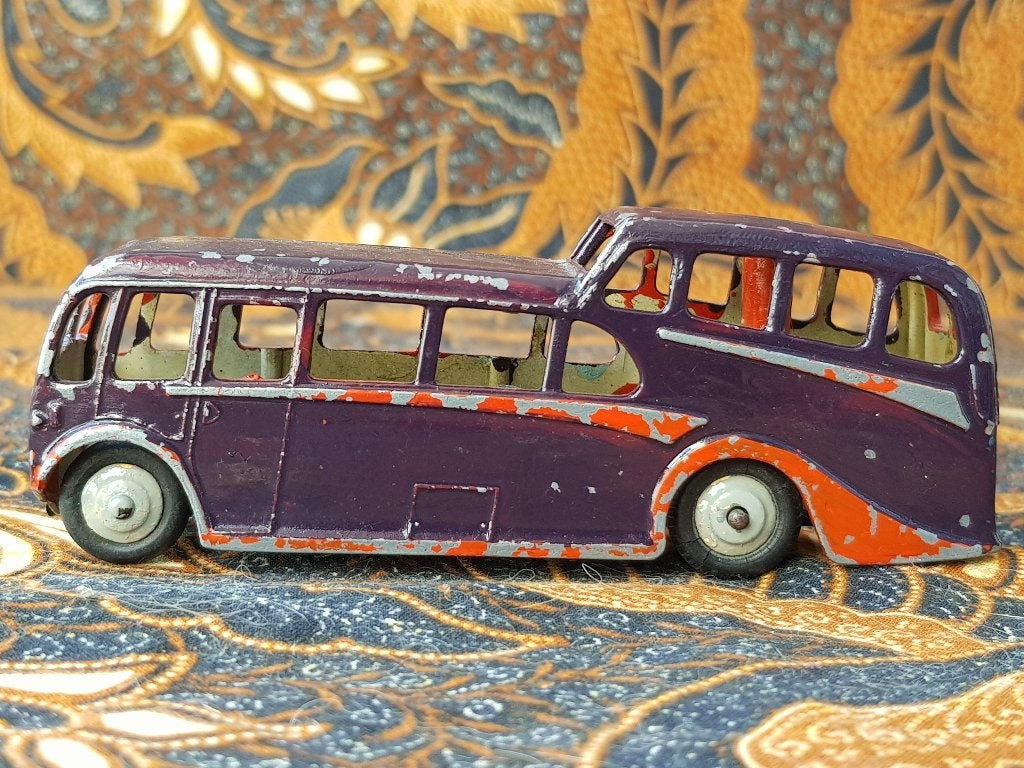 Observation coach oude Engelse model bus van Dinky Toys., Ophalen of Verzenden