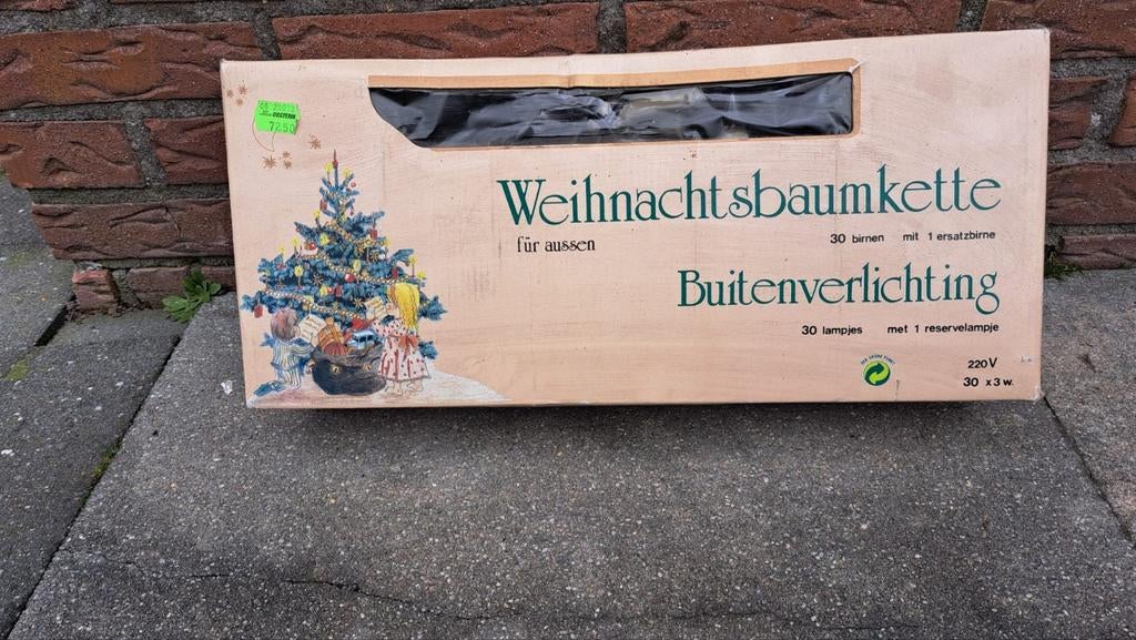 Buiten kerstverlichting, Diversen, Kerst, Ophalen