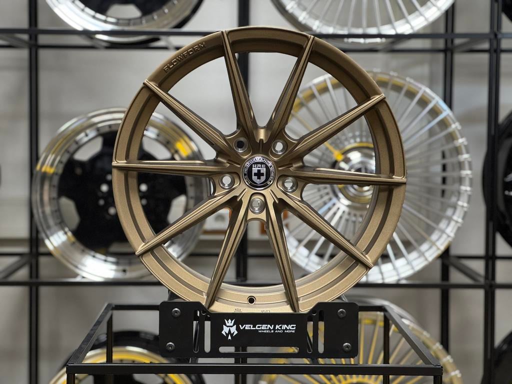 5x120 19 Inch HRE Look Velgen Passend Op BMW F20 F30 F31 E91, Ophalen of Verzenden, Nieuw, 19 inch, Velg(en)