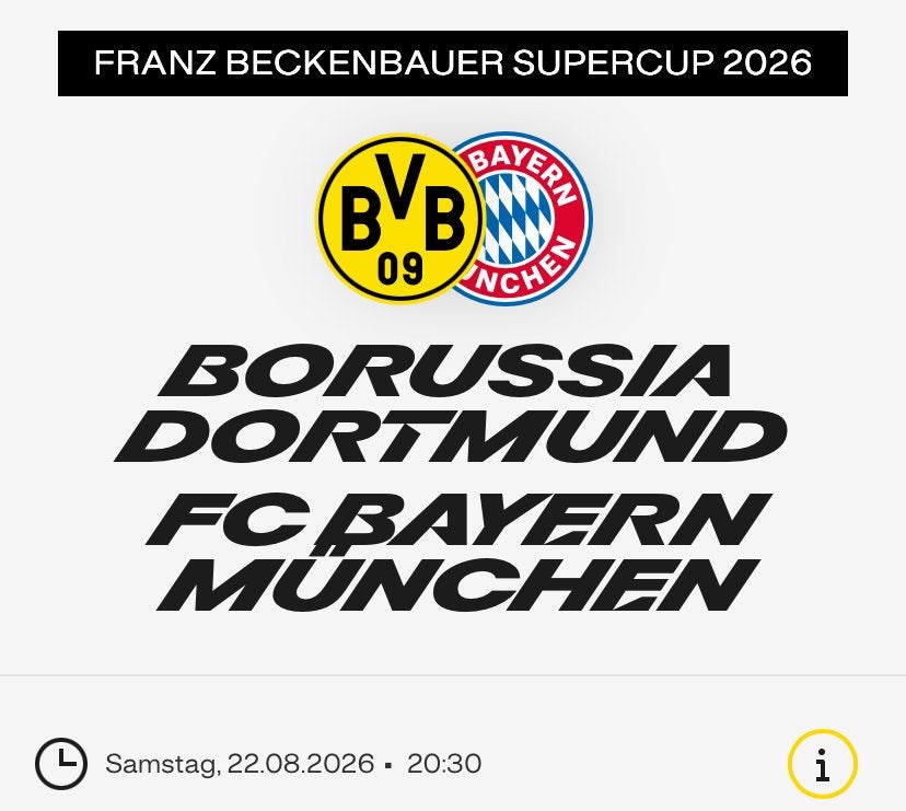 BVB - Bayern München, Drie personen of meer, Augustus