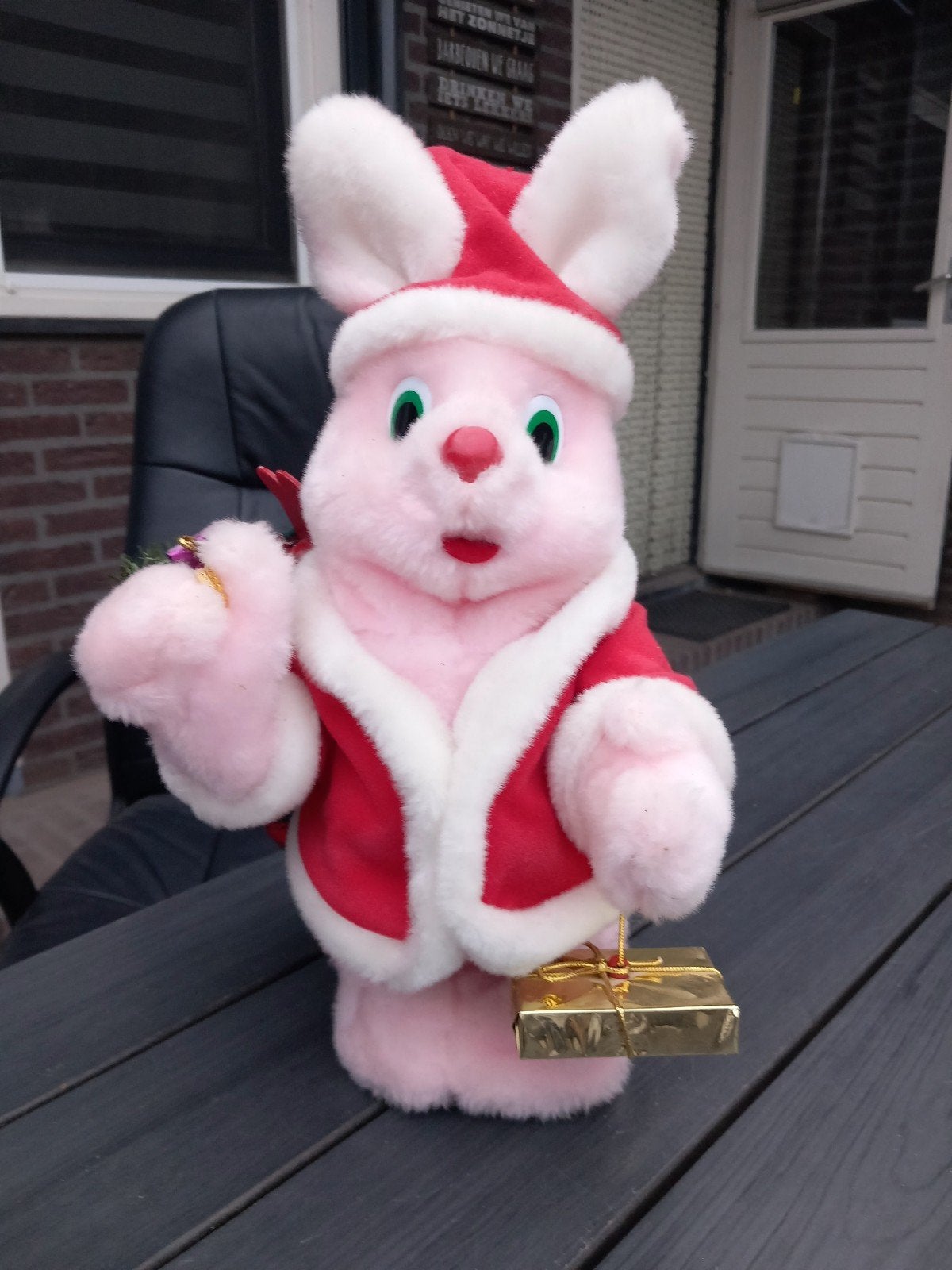 Muzikale Kerstkonijn, WISSDOM TOY CORP, Ophalen of Verzenden, Zo goed als nieuw