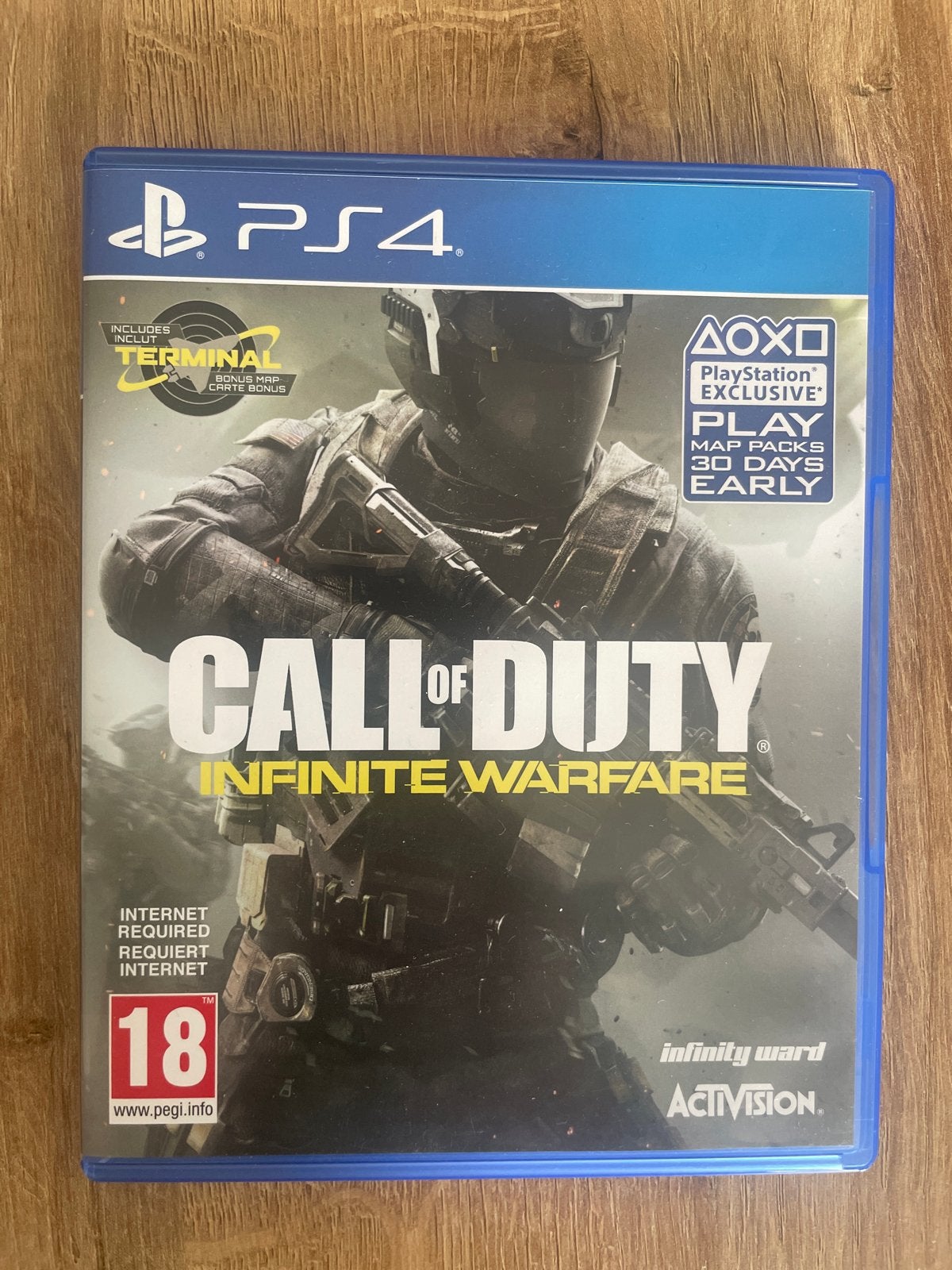 Call of Duty: Infinite Warfare PS4 - Inclusief Terminal Map, Spelcomputers en Games, Games | Sony PlayStation 4, Online, Vanaf 18 jaar