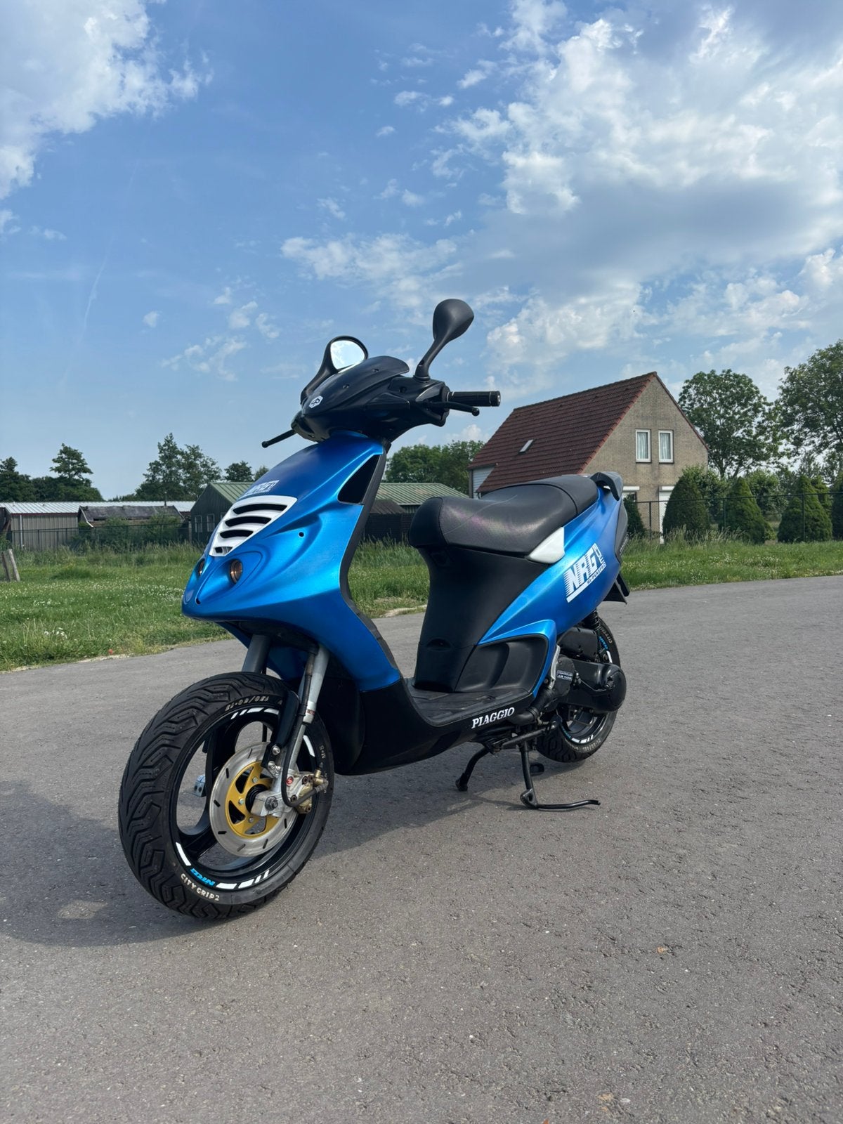 Piaggio NRG Mc3 50cc, Fietsen en Brommers, Scooters | Overige merken, Ophalen, Tweetakt, Gebruikt, Maximaal 45 km/u