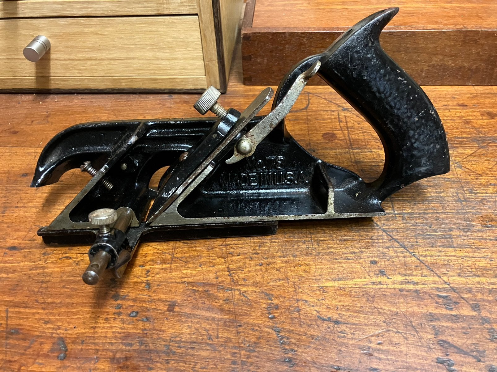 Stanley No.78(USA)sponningschaaf, Ophalen of Verzenden