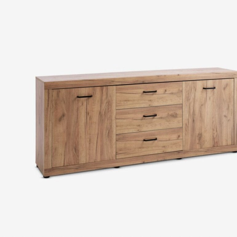 Dressoir Lintrup, Ophalen, Met deur(en), Eikenhout, Zo goed als nieuw