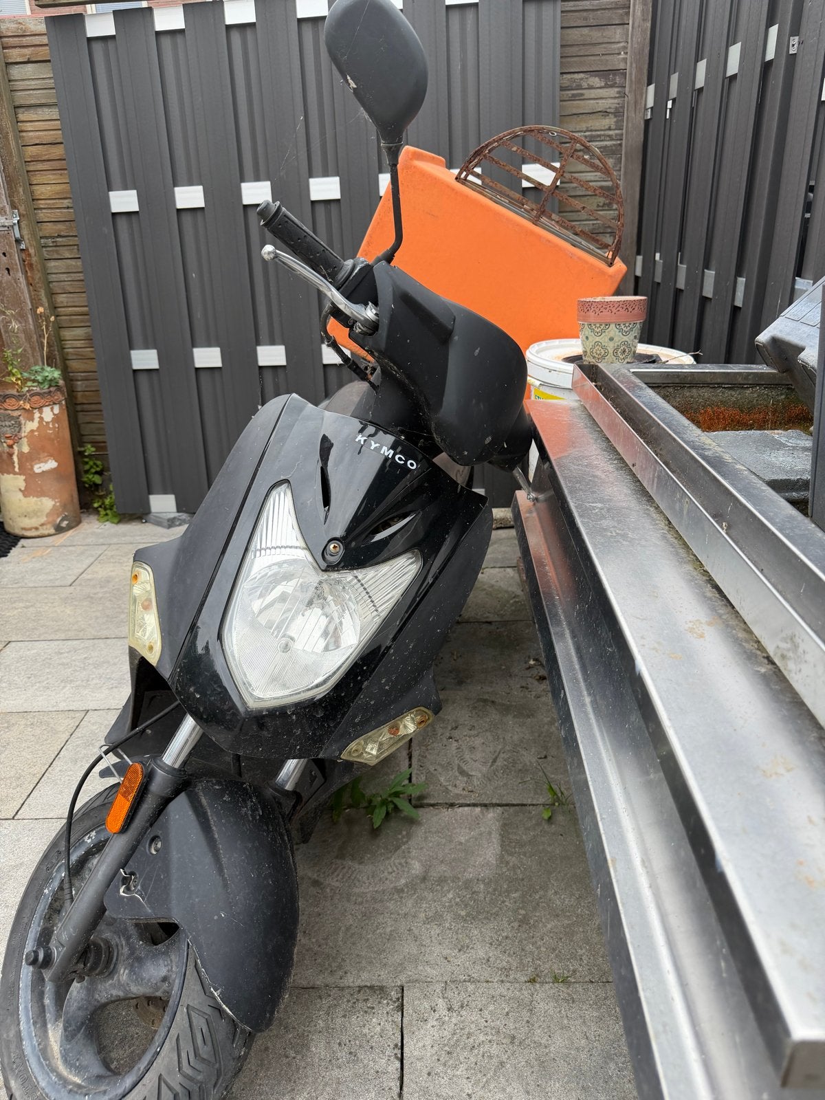 Kymco scooter met bezorgbox, Ophalen, Gebruikt, Overige modellen, Maximaal 45 km/u