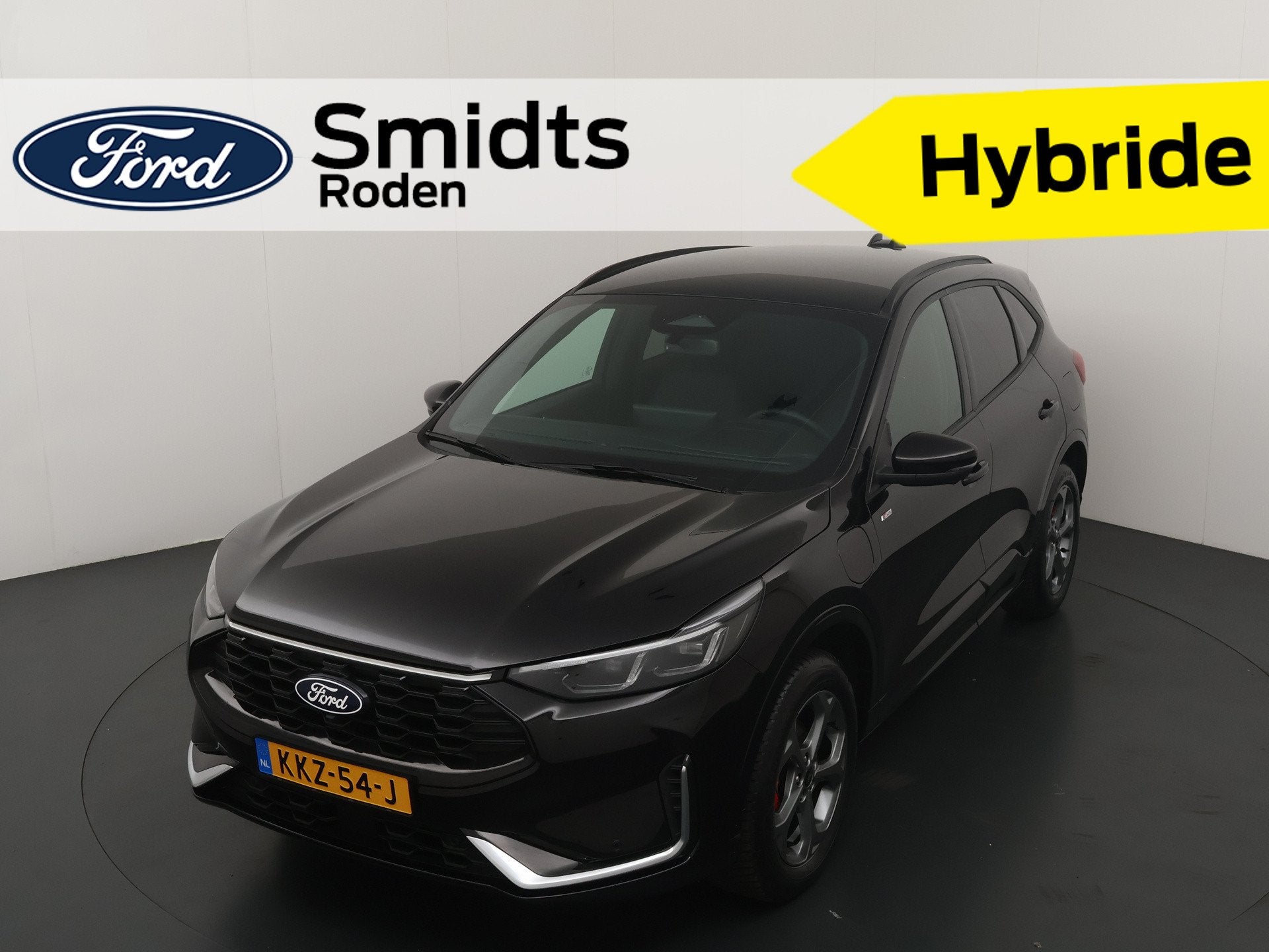 Ford Kuga 2.5 PHEV 243 pk ST-Line X I AGR stoelen I Adapt Cr, Auto's, Ford, 12 maanden, 14 kWh, Gebruikt, Zwart