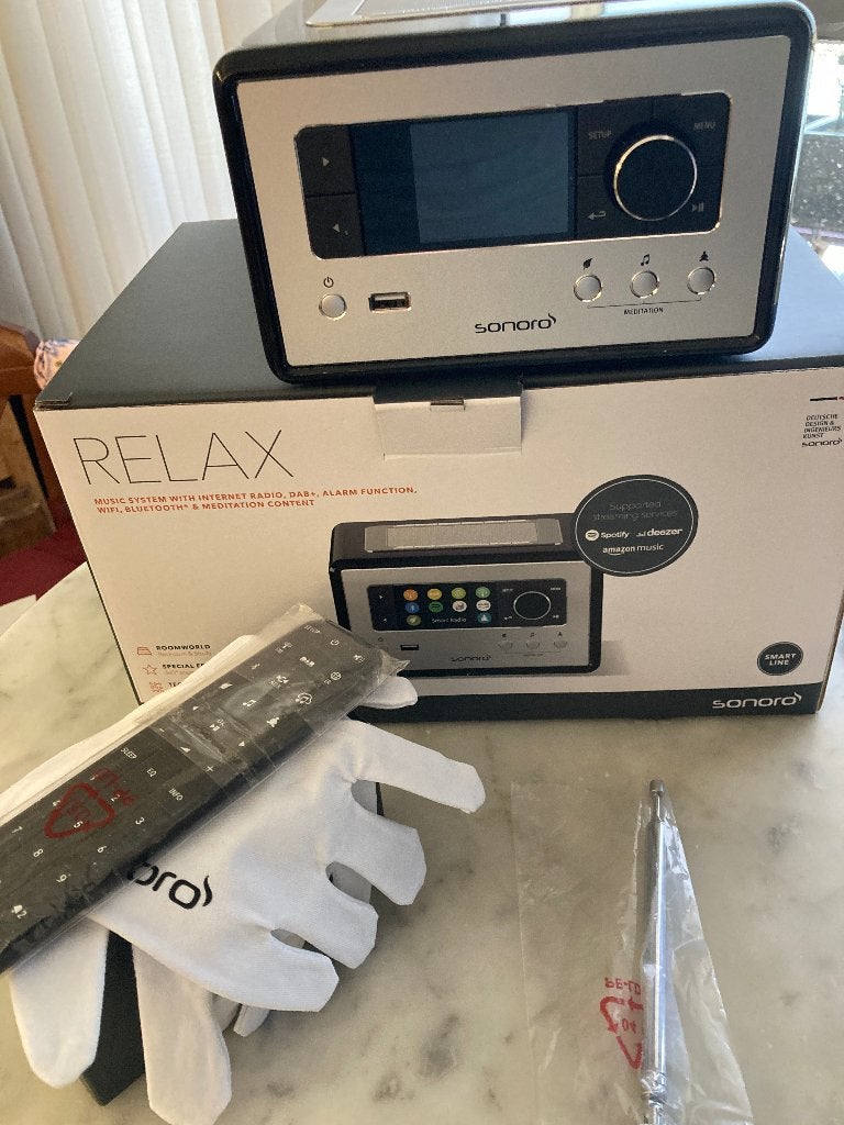 Radio Luxe Sonoro: DAB + radio, FM radio, Internetradio, Ophalen of Verzenden, Nieuw
