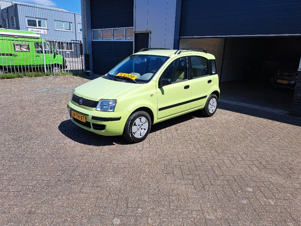 Fiat Panda 1.1 40KW 2006 Groen, Voorwielaandrijving, Stof, 54 pk, 4 stoelen