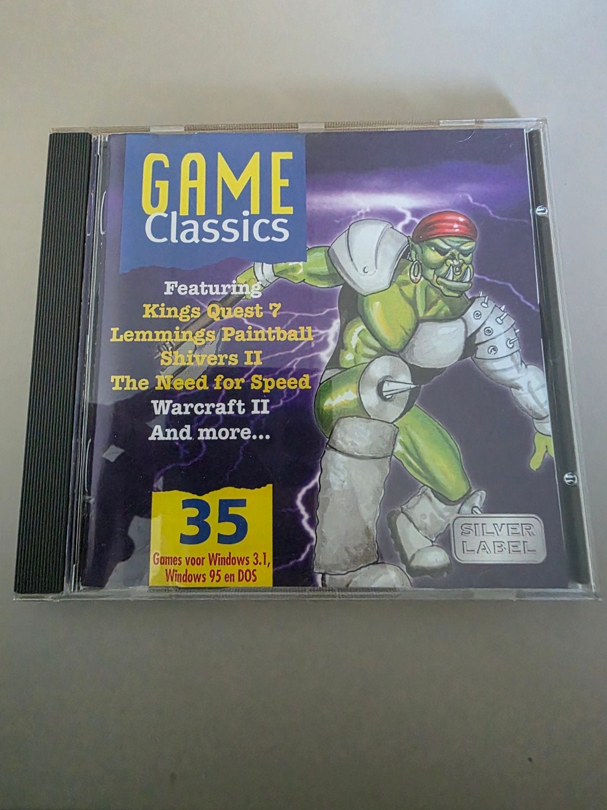 Pc game Game Classics - 35 games - Warcraft II Lemmings, Avontuur en Actie, 1 speler, Ophalen of Verzenden, Zo goed als nieuw