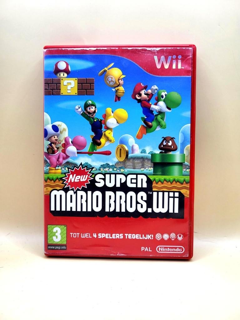 New Super Mario Bros (Geen Boekje) - Nintendo Wii, Nintendo, Nintendo support, Eén computer, Ophalen of Verzenden