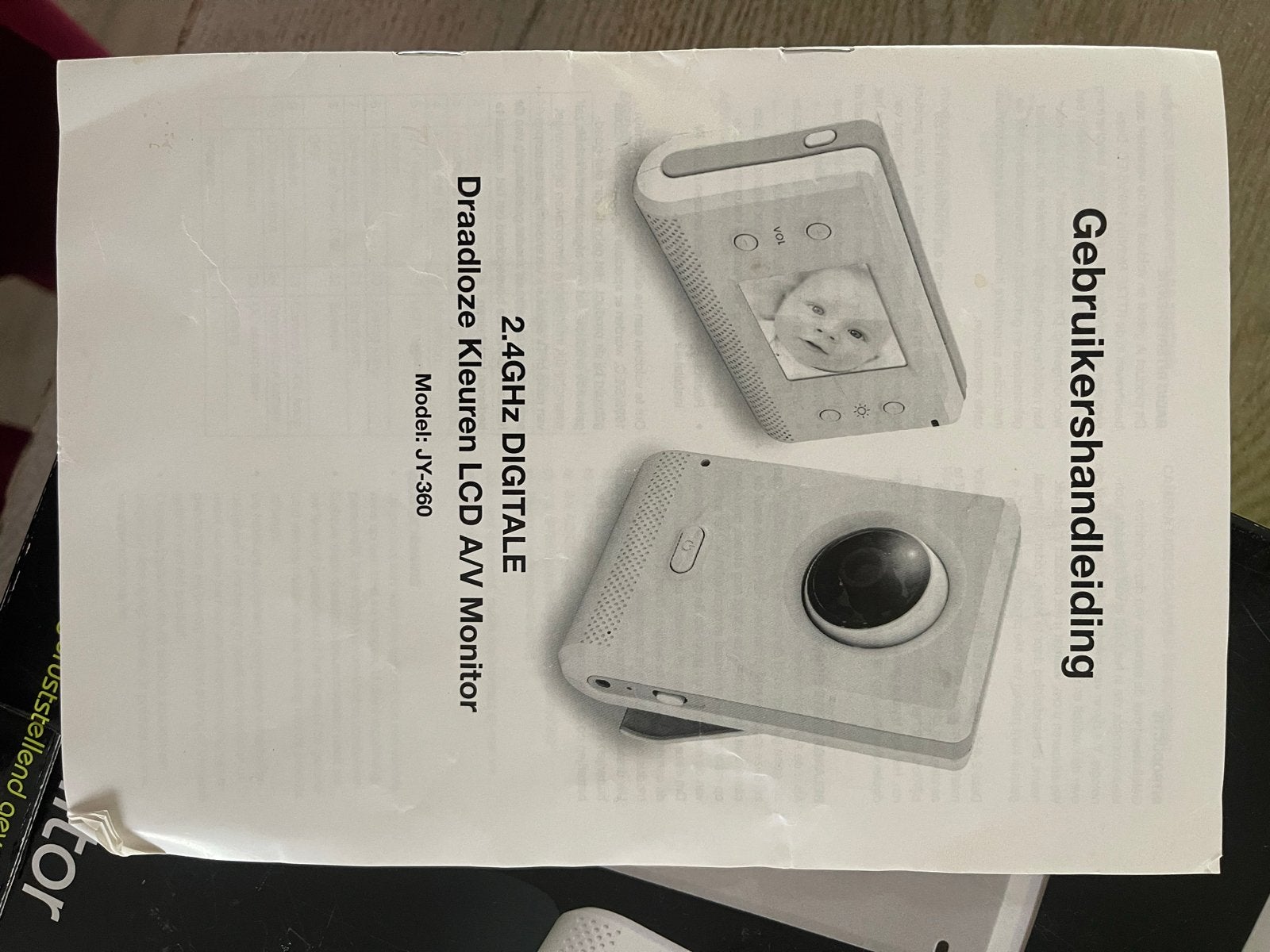 Quigg Digitale Baby Video Monitor - Zo goed als nieuw, Ophalen of Verzenden, Zo goed als nieuw, 100 tot 250 meter, Camera