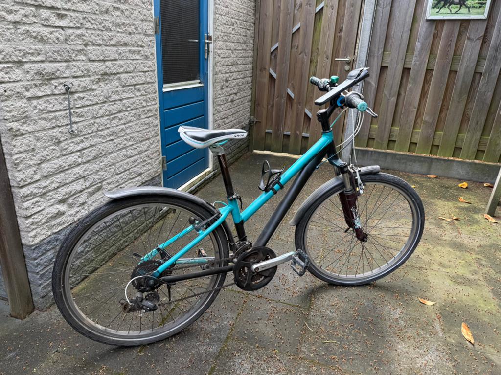 Kleine mountainbike, Fietsen en Brommers, Fietsen | Mountainbikes en ATB, Ophalen, Gebruikt, Dames, Overige merken