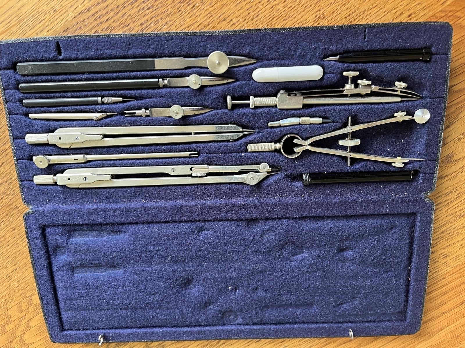 Vintage Tekenset Prazision EGBRA - Compleet en Goede Staat, Ophalen of Verzenden