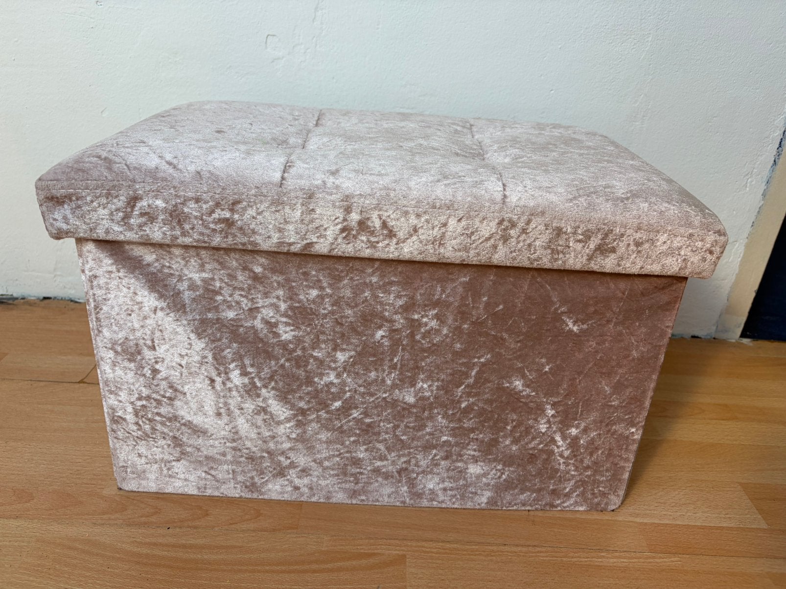 Intirilife opvouwbare bank zitkubus met opbergruimte, Minder dan 50 cm, Minder dan 50 cm, Ophalen of Verzenden, Zo goed als nieuw