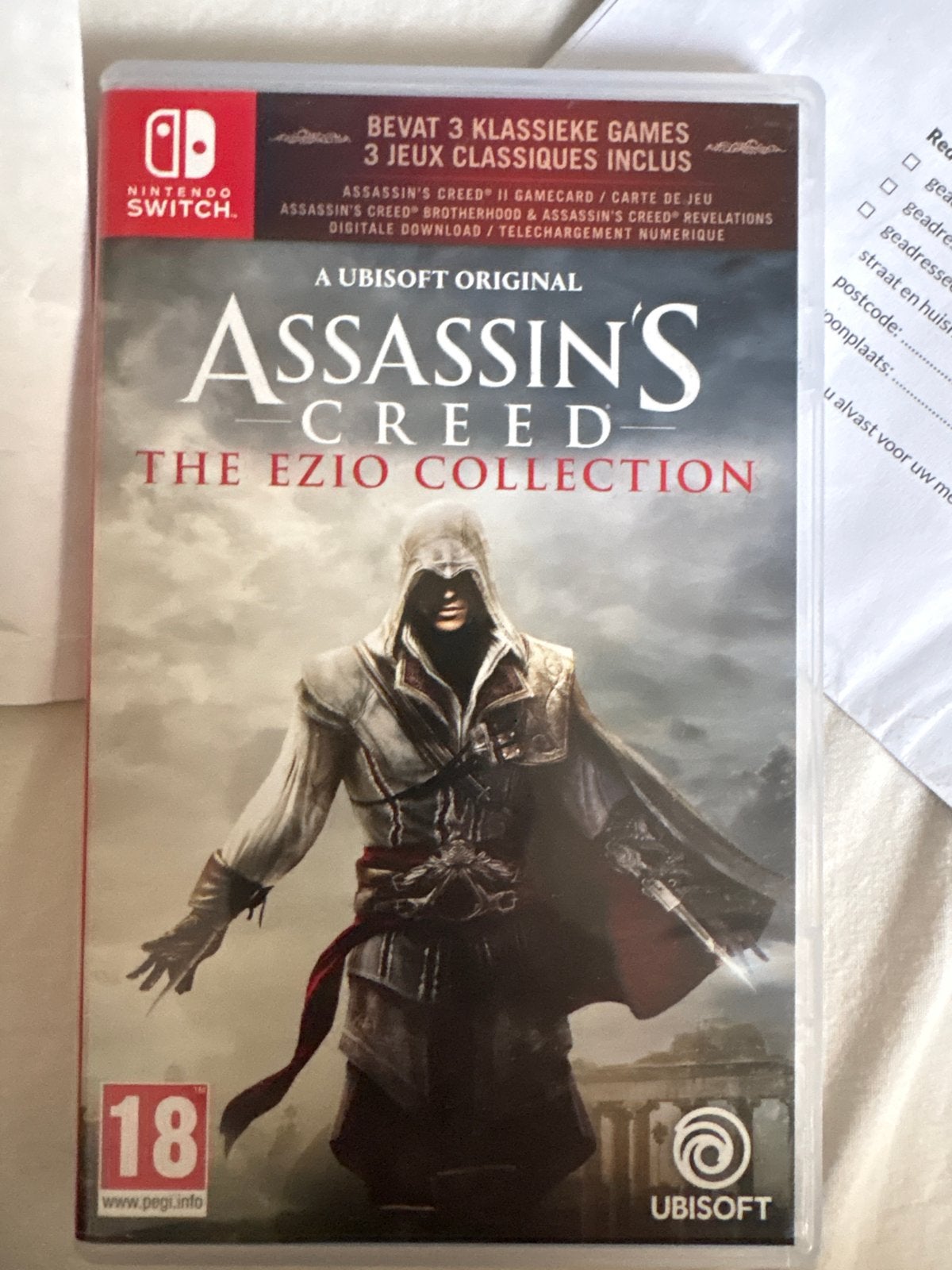 Assassin's Creed: The Ezio Collection - Nintendo Switch, Avontuur en Actie, Vanaf 18 jaar, 1 speler, Ophalen of Verzenden