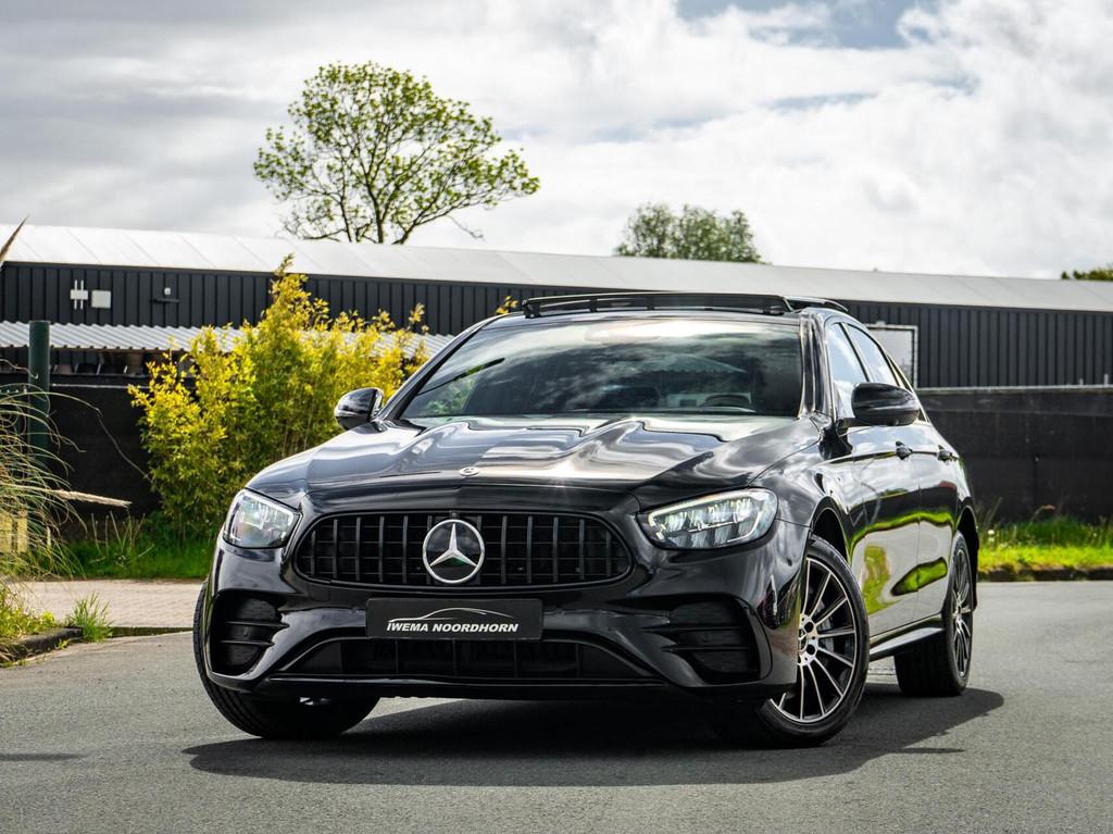 Mercedes E-klasse 300 e 4MATIC AMG Line |Panoramadak|Burmest, Auto's, Automaat, Gebruikt, 4 cilinders, 320 pk