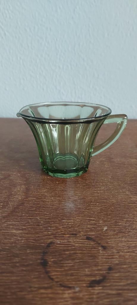 Neerlandia leerdam glas roomkannetje, Ophalen of Verzenden