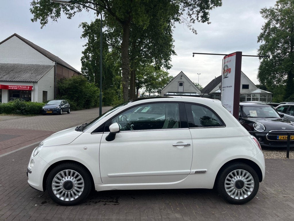 Fiat 500 1.2 LOUNGE AUTOMAAT / PANORAMADAK / AIRCO / BLUETOO, Euro 5, Gebruikt, 1242 cc, 4 cilinders