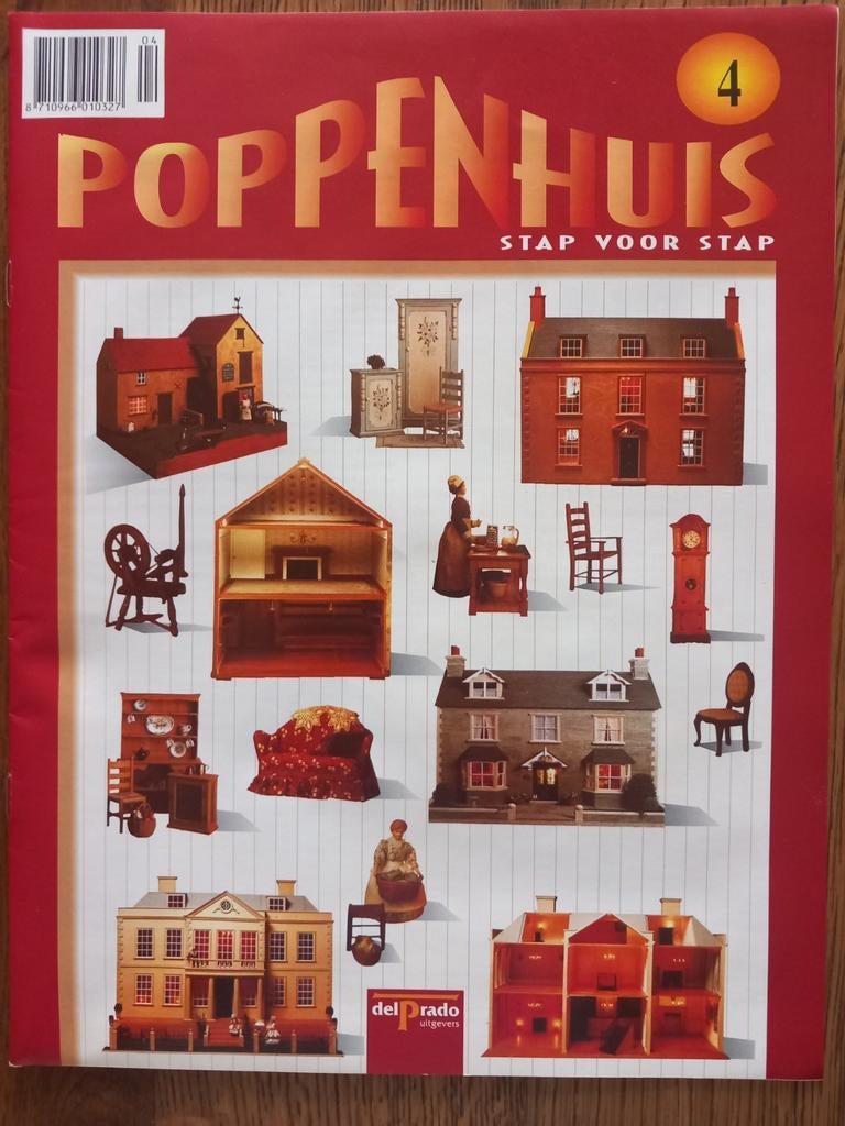 Poppenhuis bouwpakket., Ophalen, Gebruikt, Poppenhuis