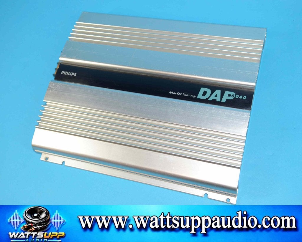 Philips DAP 6040 4 kanaals versterker, Gebruikt, ., Ophalen of Verzenden, .
