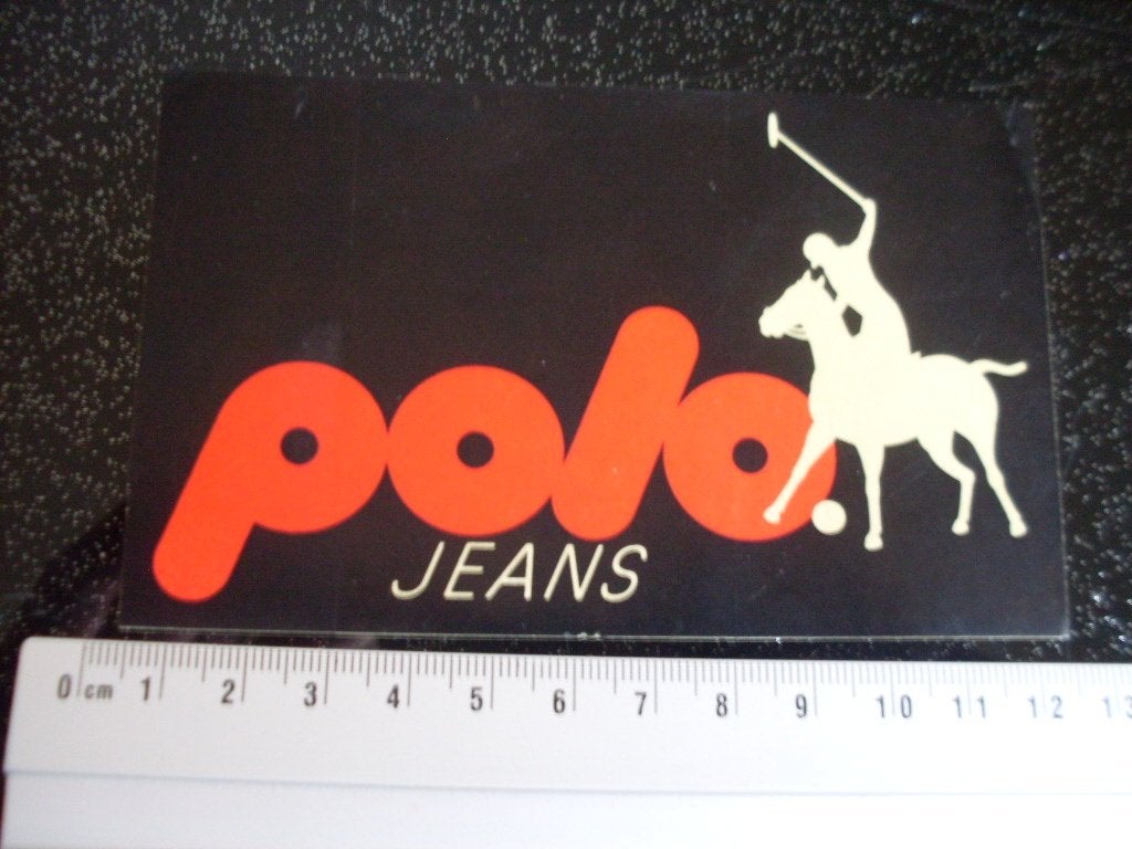 sticker polo jeans logo, Verzenden, Zo goed als nieuw, Merk