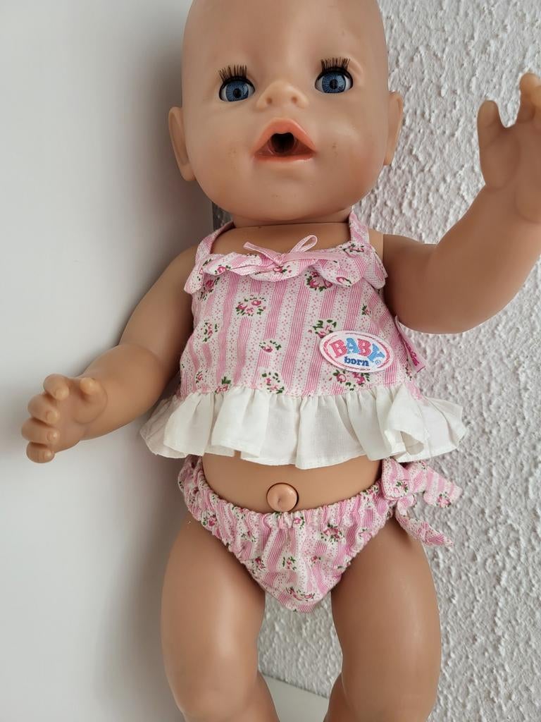 Baby born kleertjes bikini babyborn.

Excl.pop 43 cm, Ophalen of Verzenden, Zo goed als nieuw, Babypop