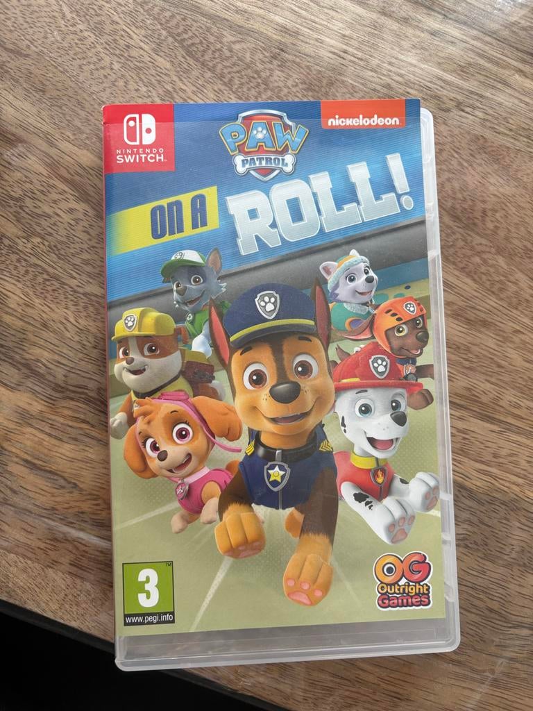 Paw Patrol: On a Roll! Nintendo Switch Spel, Spelcomputers en Games, 1 speler, Zo goed als nieuw, Vanaf 3 jaar, Ophalen