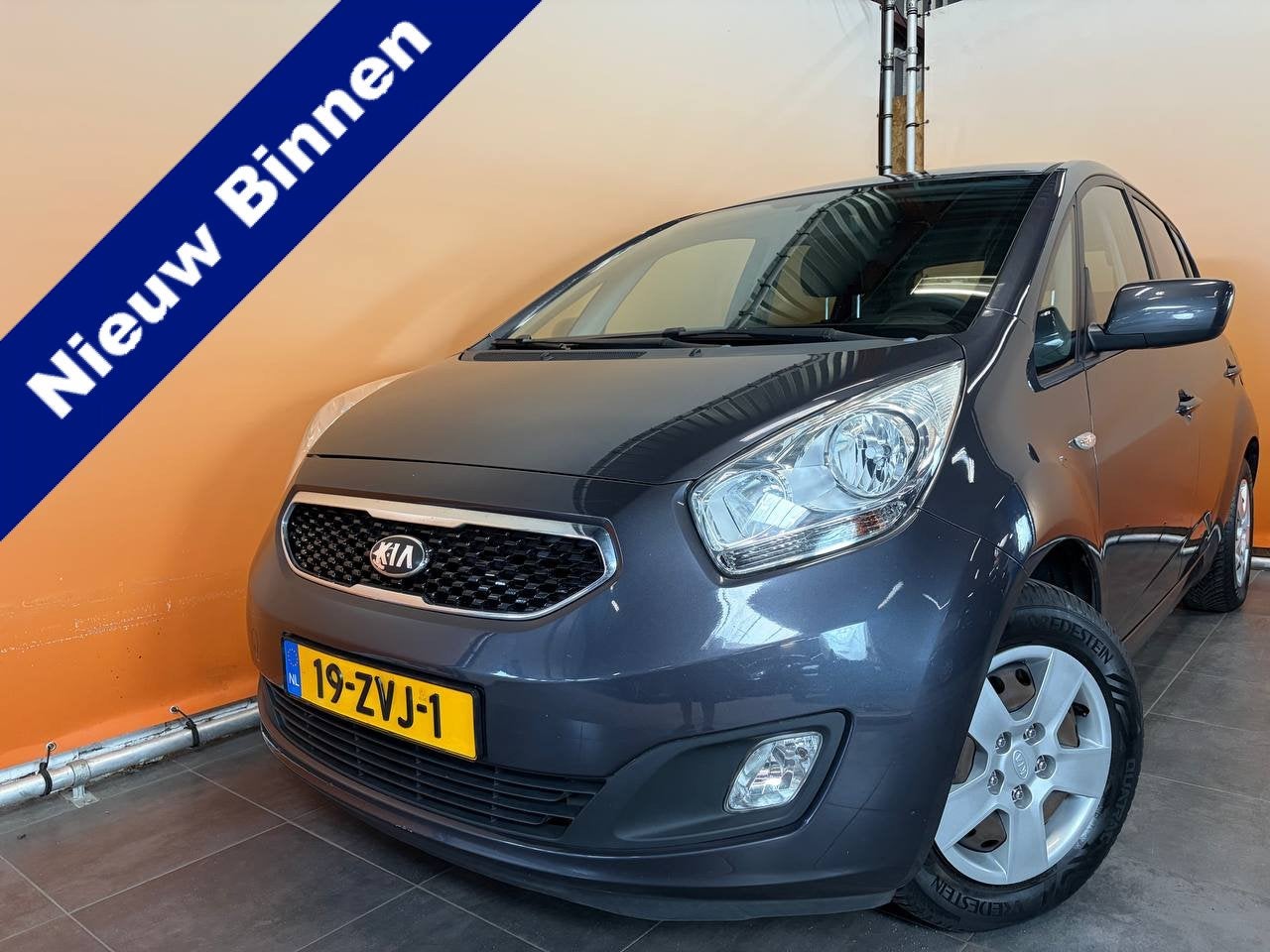 Kia Venga 1.6 CVVT Plus Pack automaat | apk 3/27 | trekhaak, Auto's, Kia, Euro 5, 1591 cc, 4 cilinders, Origineel Nederlands