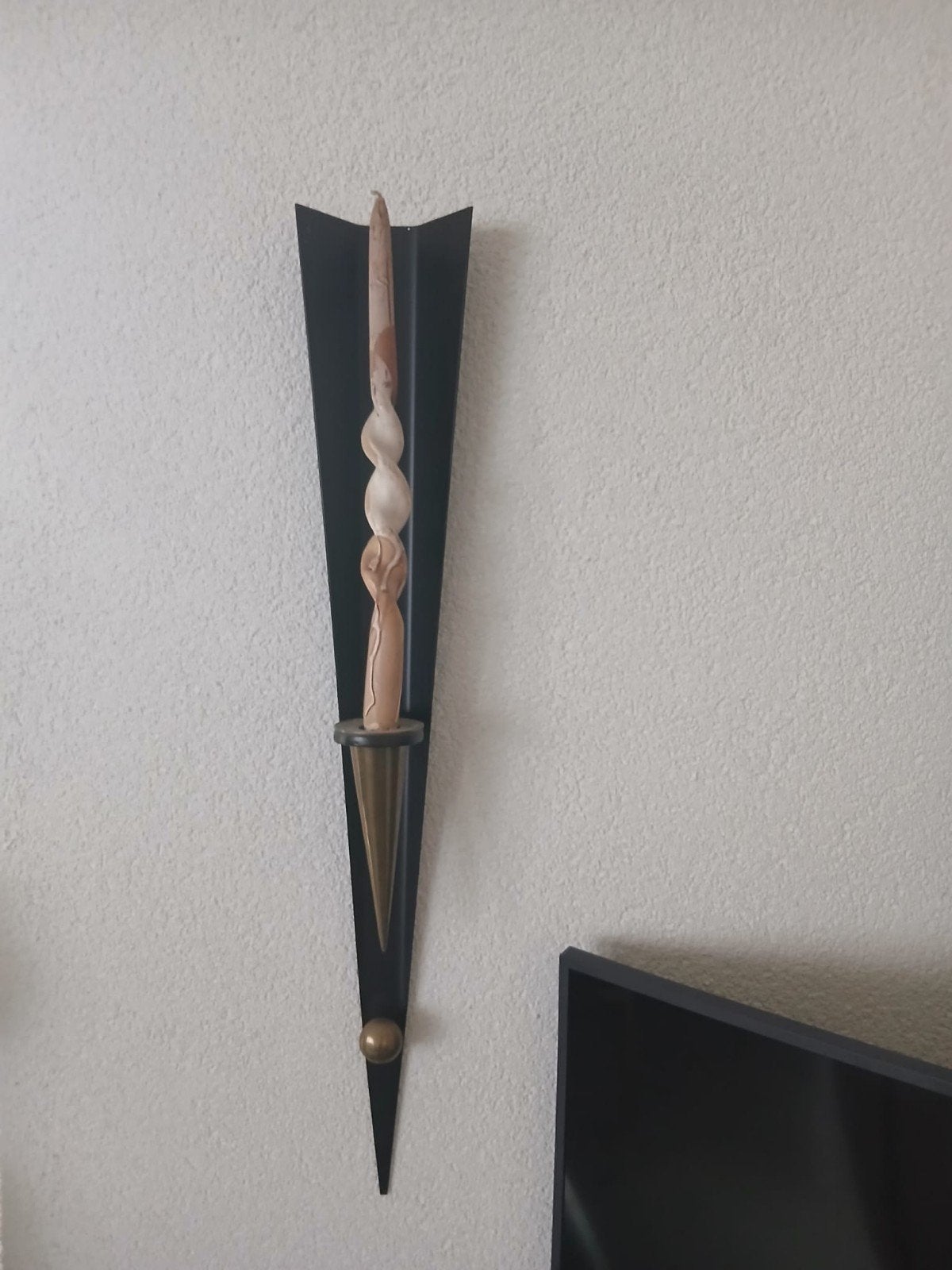 Kaarsenkandelaar, Antiek en Kunst, Antiek | Kandelaars, Ophalen of Verzenden, Koper of Brons