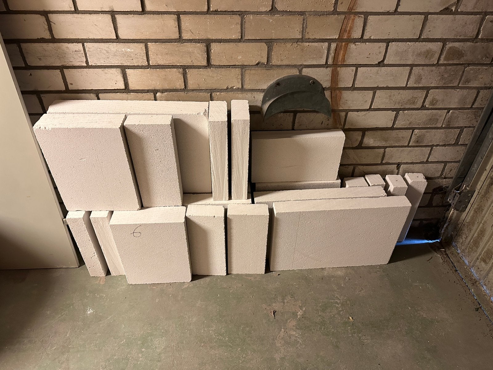 Ytong blokken, Doe-het-zelf en Verbouw, Metselstenen, Ophalen, Zo goed als nieuw, Kalkzandstenen