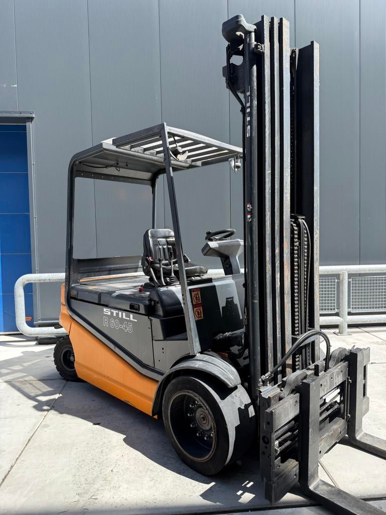 STILL R60-45 4500KG TRIPLEX 6,30M + VORKSPREIDER  9100UUR, Ophalen, Linde Toyota Hyster Komatsu Nissan jungheinrich Still Crown
