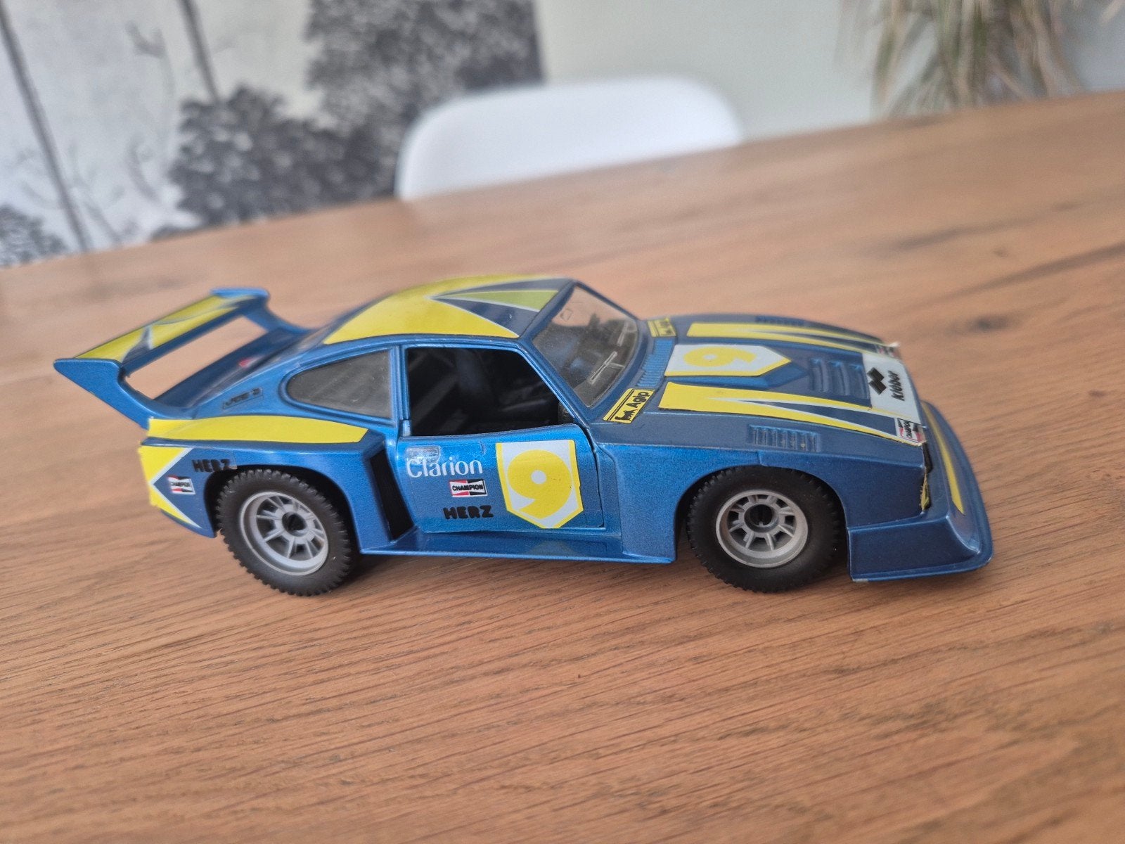 Vintage Polistil Ford Capri 2000 1:24 #9 Clarion Race 1982, Ophalen of Verzenden
