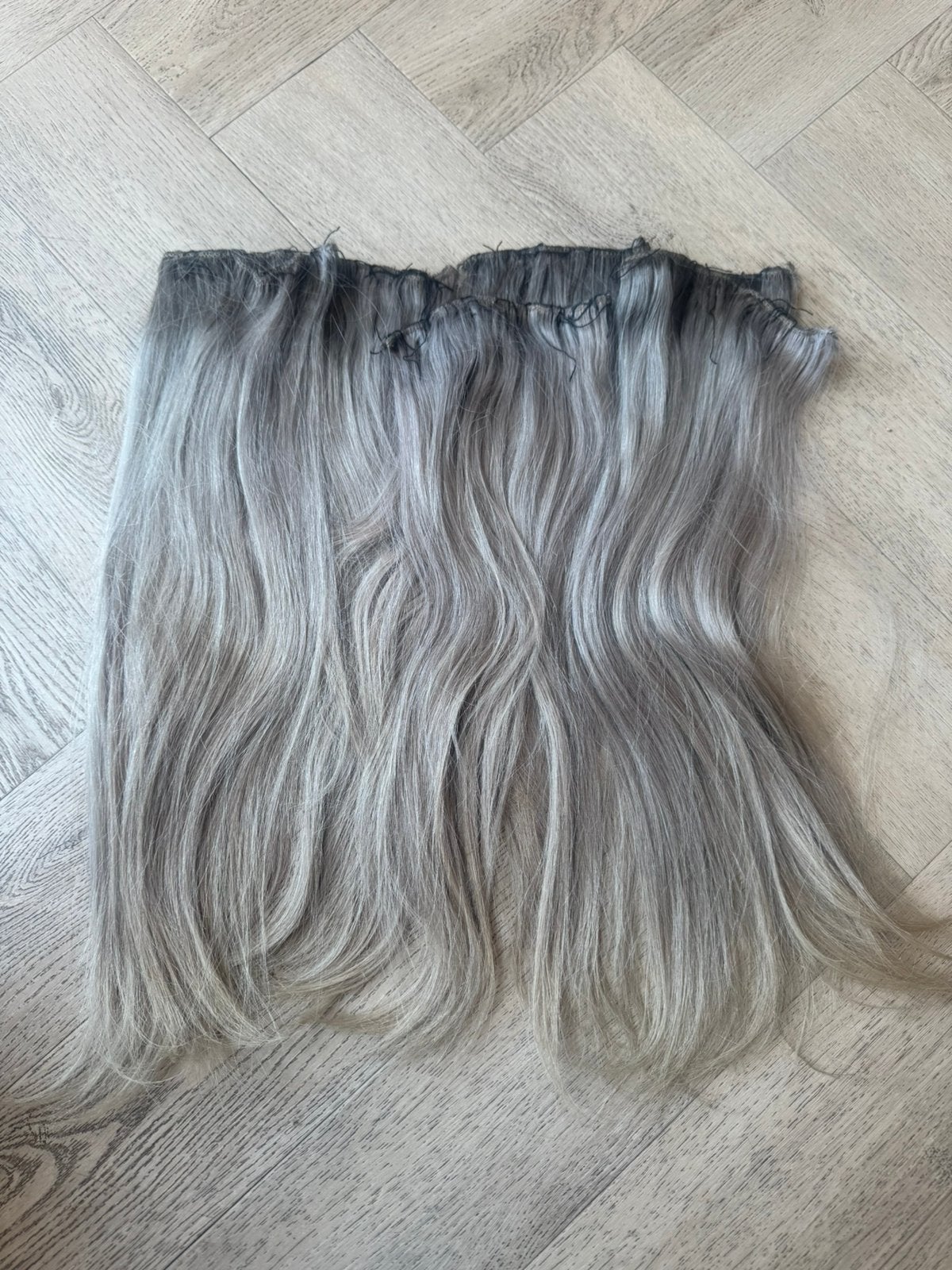 Prachtige set echt haar extensions weave, Ophalen of Verzenden, Zo goed als nieuw, Pruik of Haarverlenging