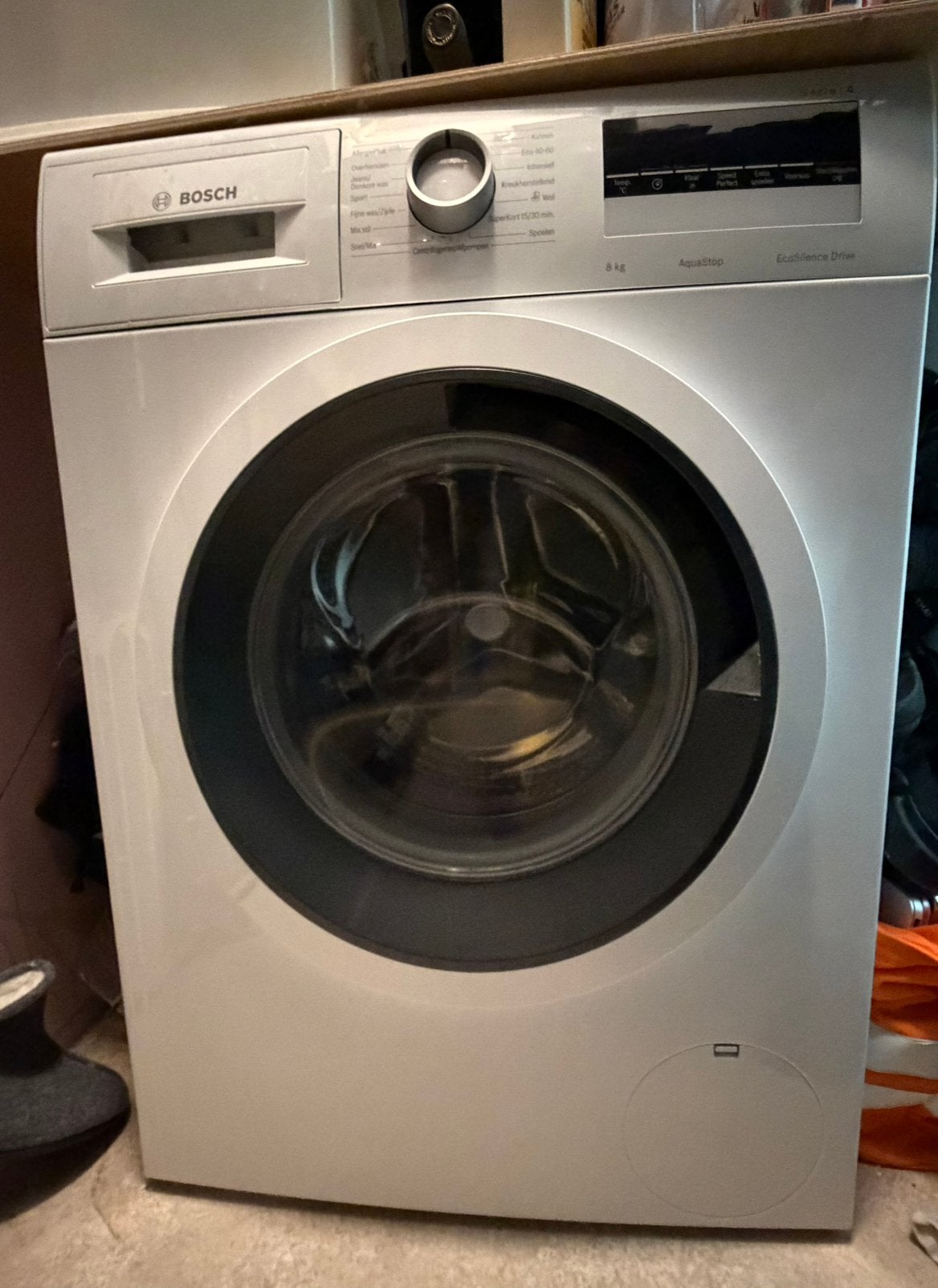 Bosch serie 4 wasmachine, Ophalen, Minder dan 85 cm, Zo goed als nieuw, 1200 tot 1600 toeren