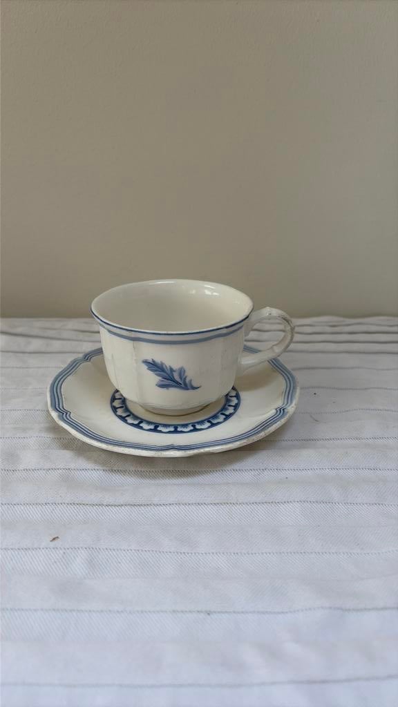 Villeroy & Boch Casa Azul kop en schotel, Ophalen of Verzenden