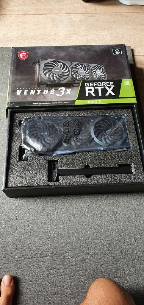 GeForce RTX 3080 Ti VENTUS 3X 12G OC, HDMI, GDDR6, PCI-Express 4, Ophalen of Verzenden