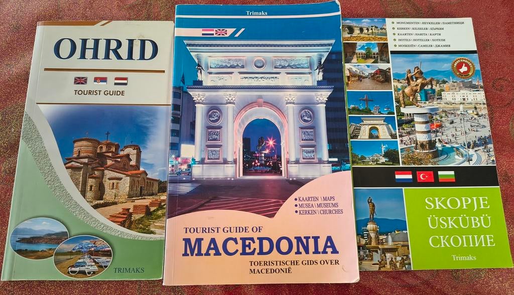 Reisgidsen Ohrid, Macedonië, Skopje - Trimaks, Overige merken, Trimaks, Europa, Ophalen of Verzenden