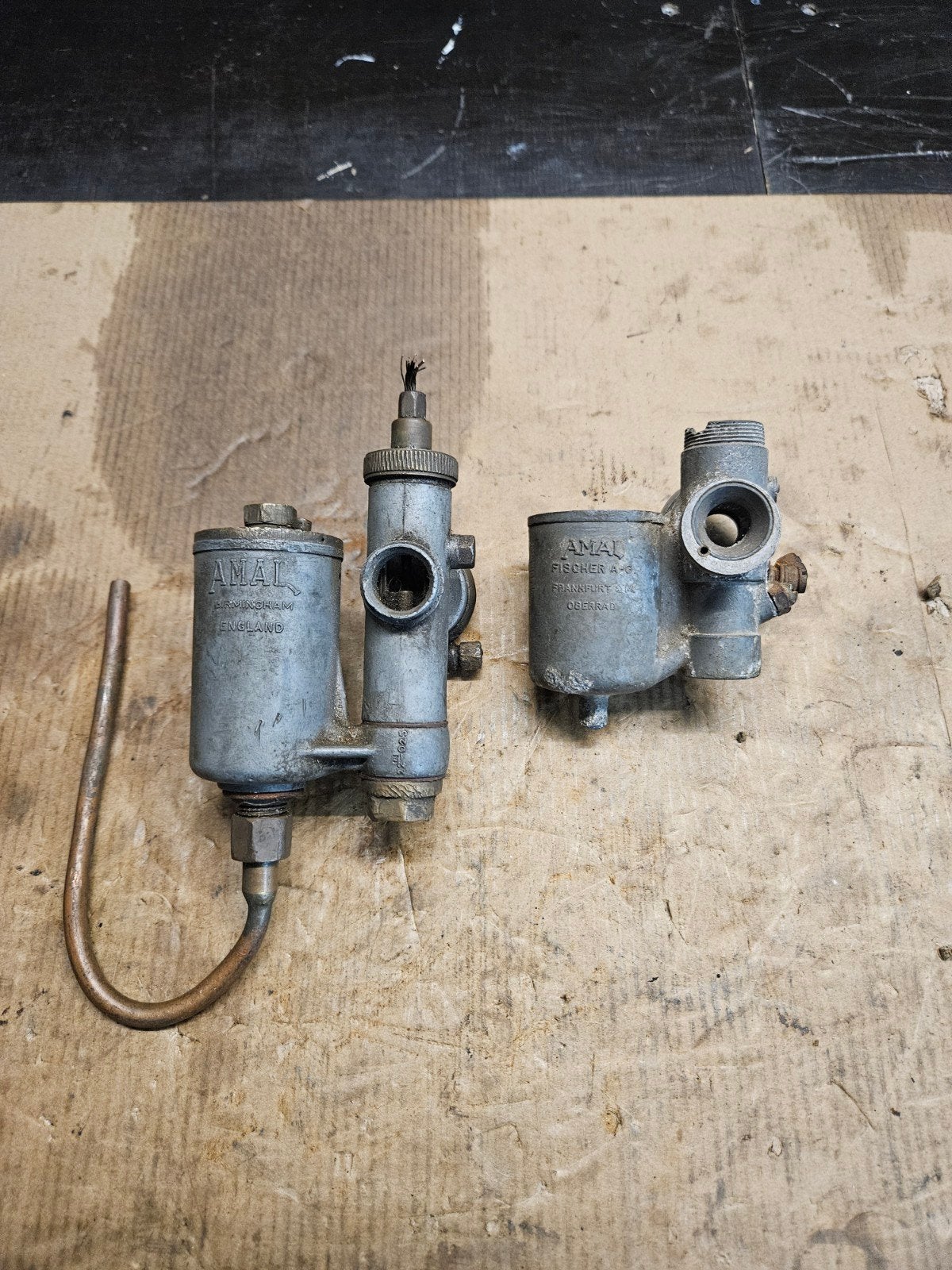 Amal 46A /081 pre monoblok carburateur norton bsa motorfiets, Ophalen of Verzenden, Gebruikt