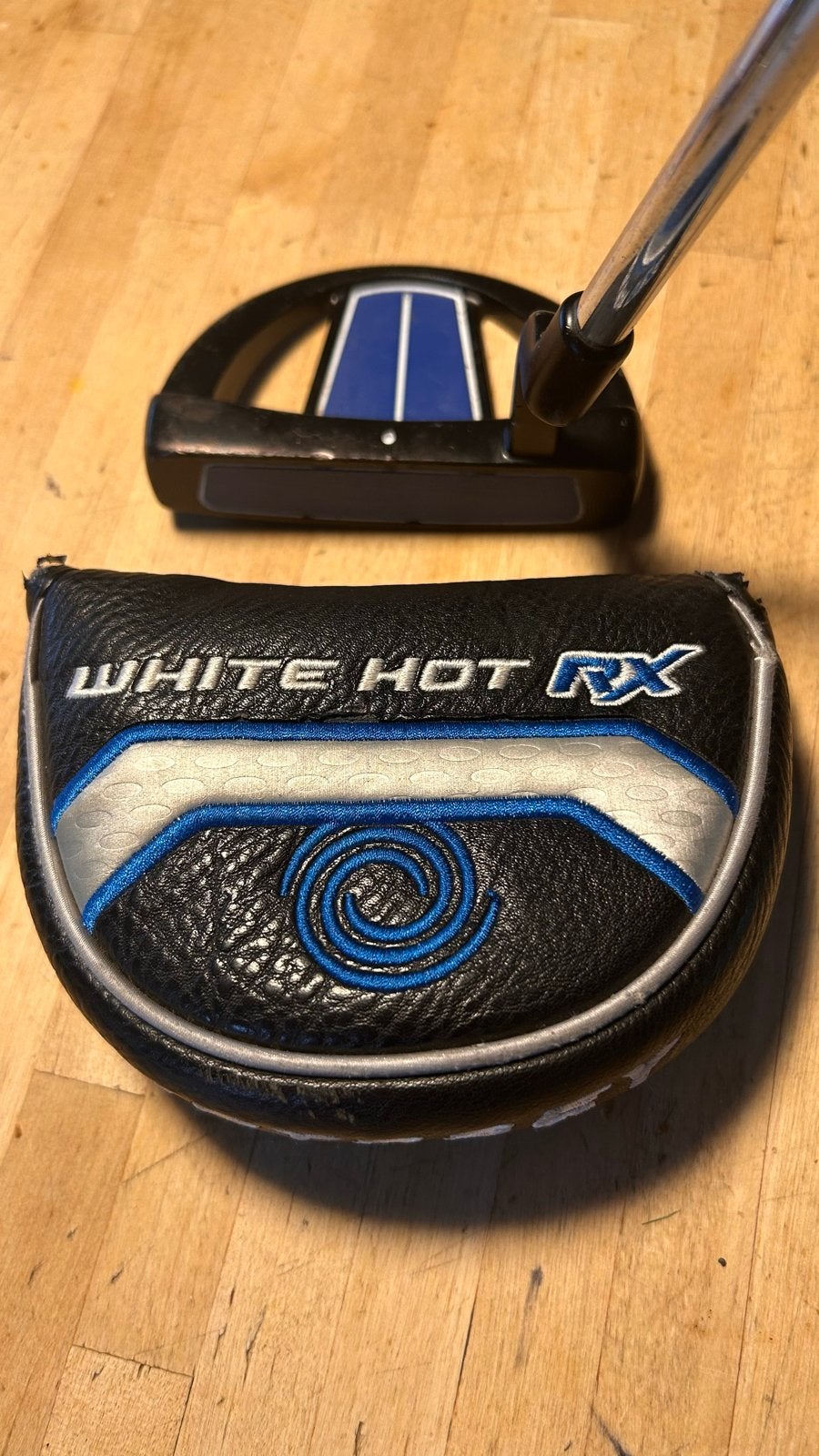 Black Owl Vision Putter 33" + Odyssey Cover (Ophaal), Ophalen, Zo goed als nieuw, Club, Overige merken